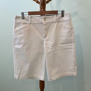 Dockers white shorts